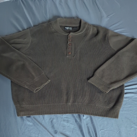 Men's Olive Sweater Guide Series  XL - Picture 1 of 8